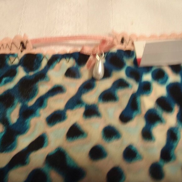 COSMOPOLITAN 34C Puritan Grey Underwire Bra Medium Snake Print Hipster Panty NWT - Picture 3 of 5